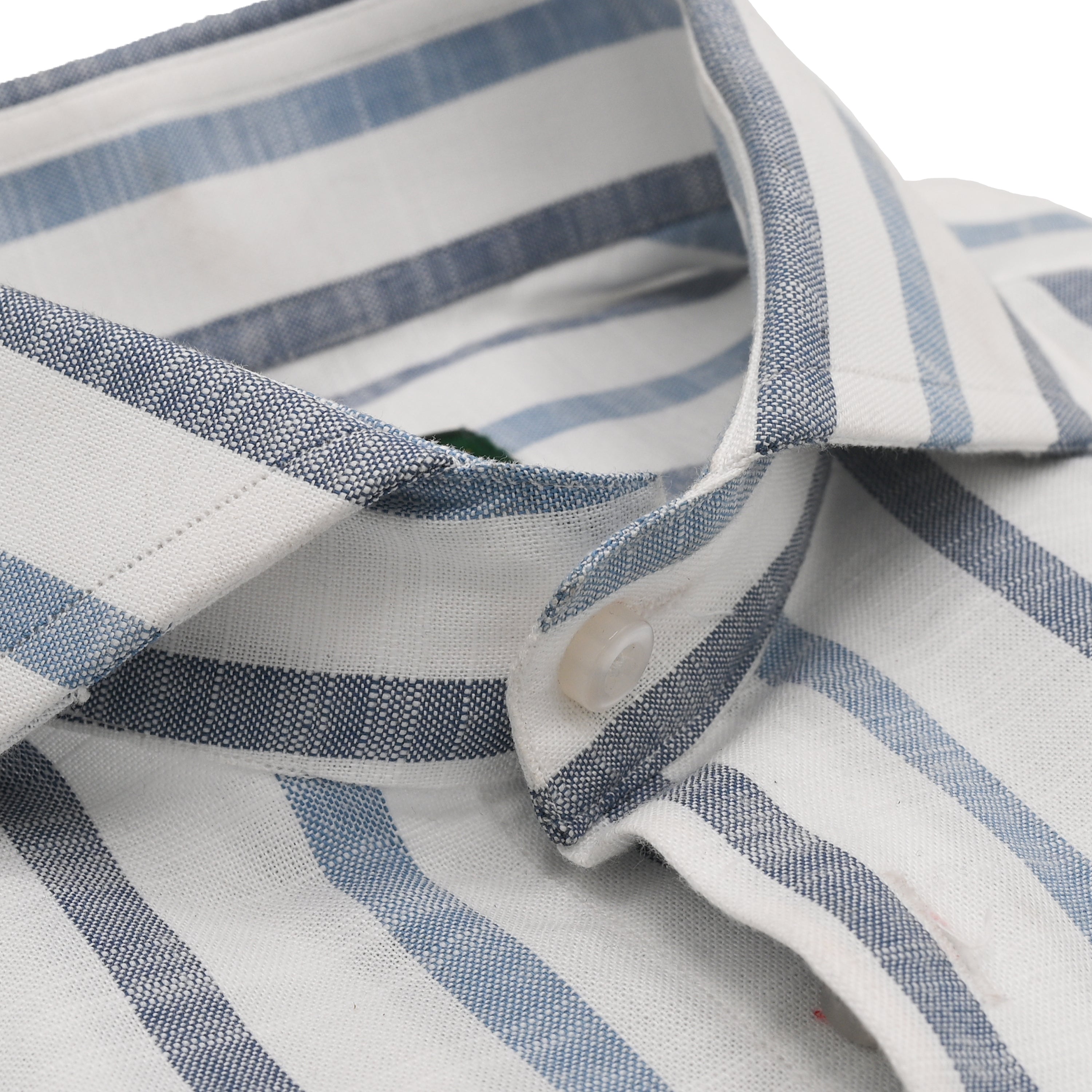 Blue stripes - Irish linen