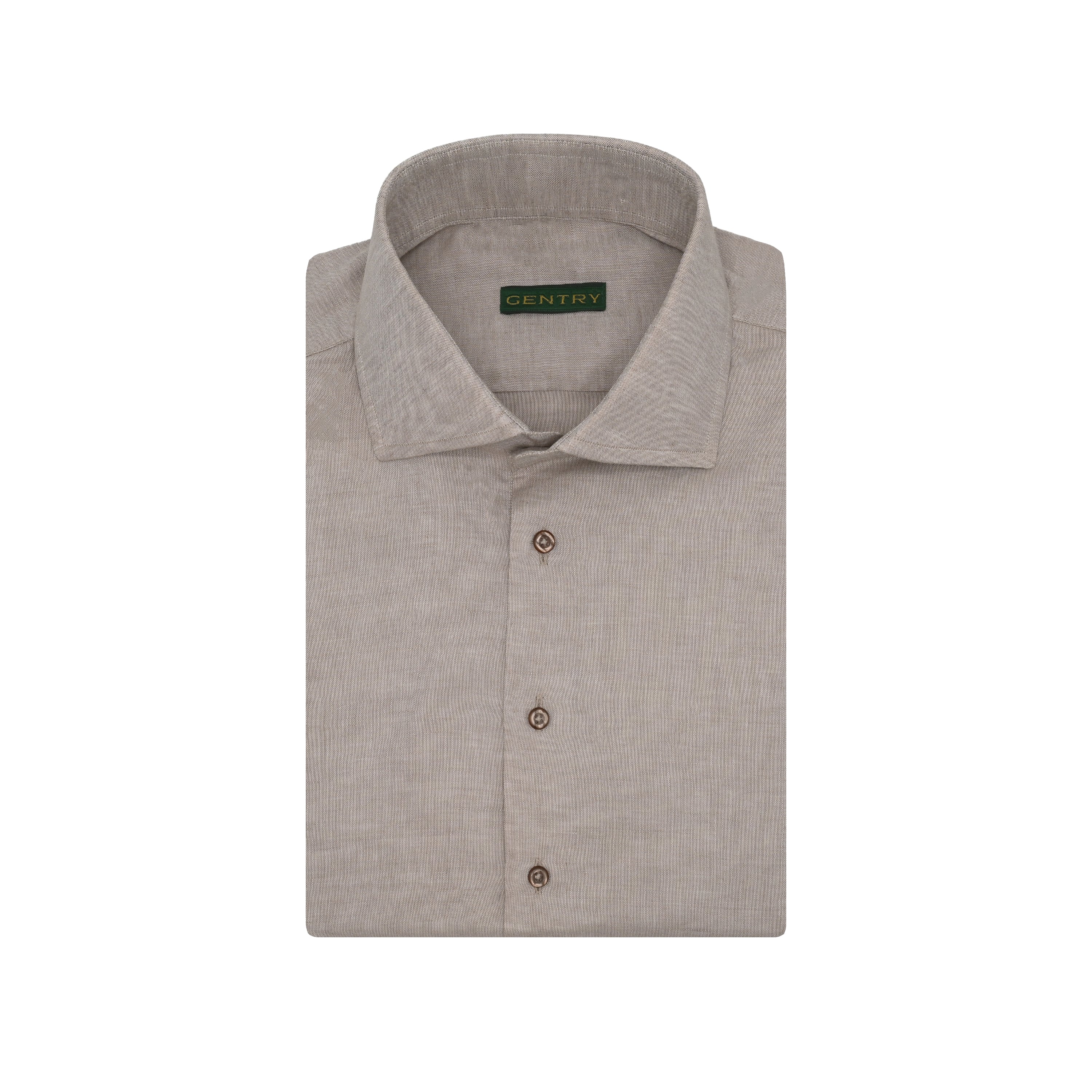 Beige in Melange - Irish linen