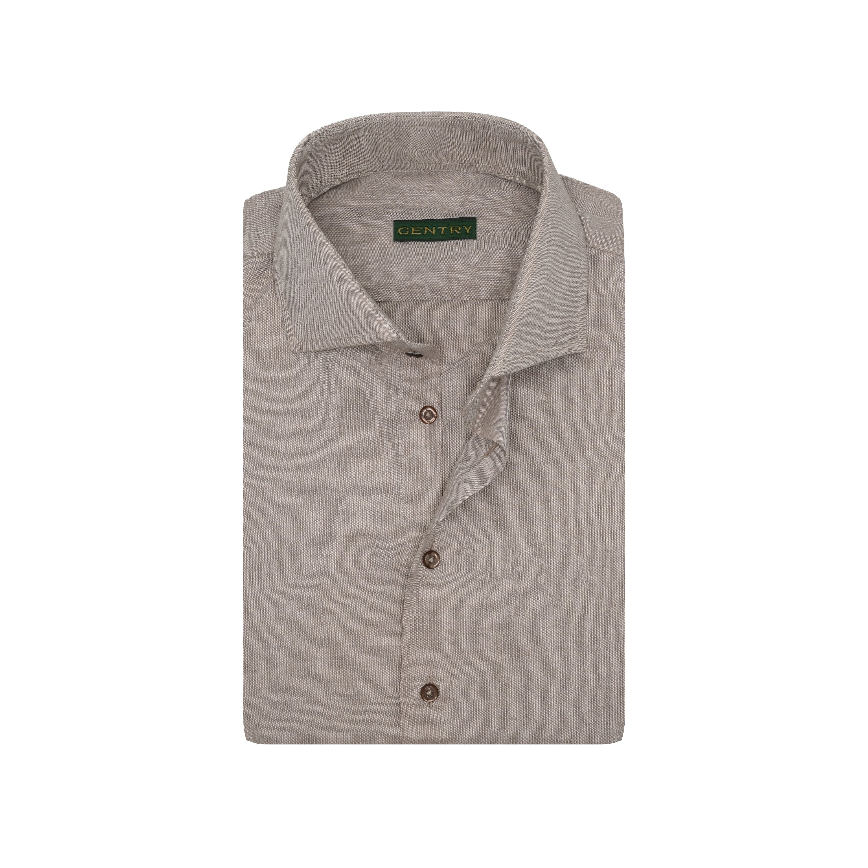 Beige in Melange - Irish linen