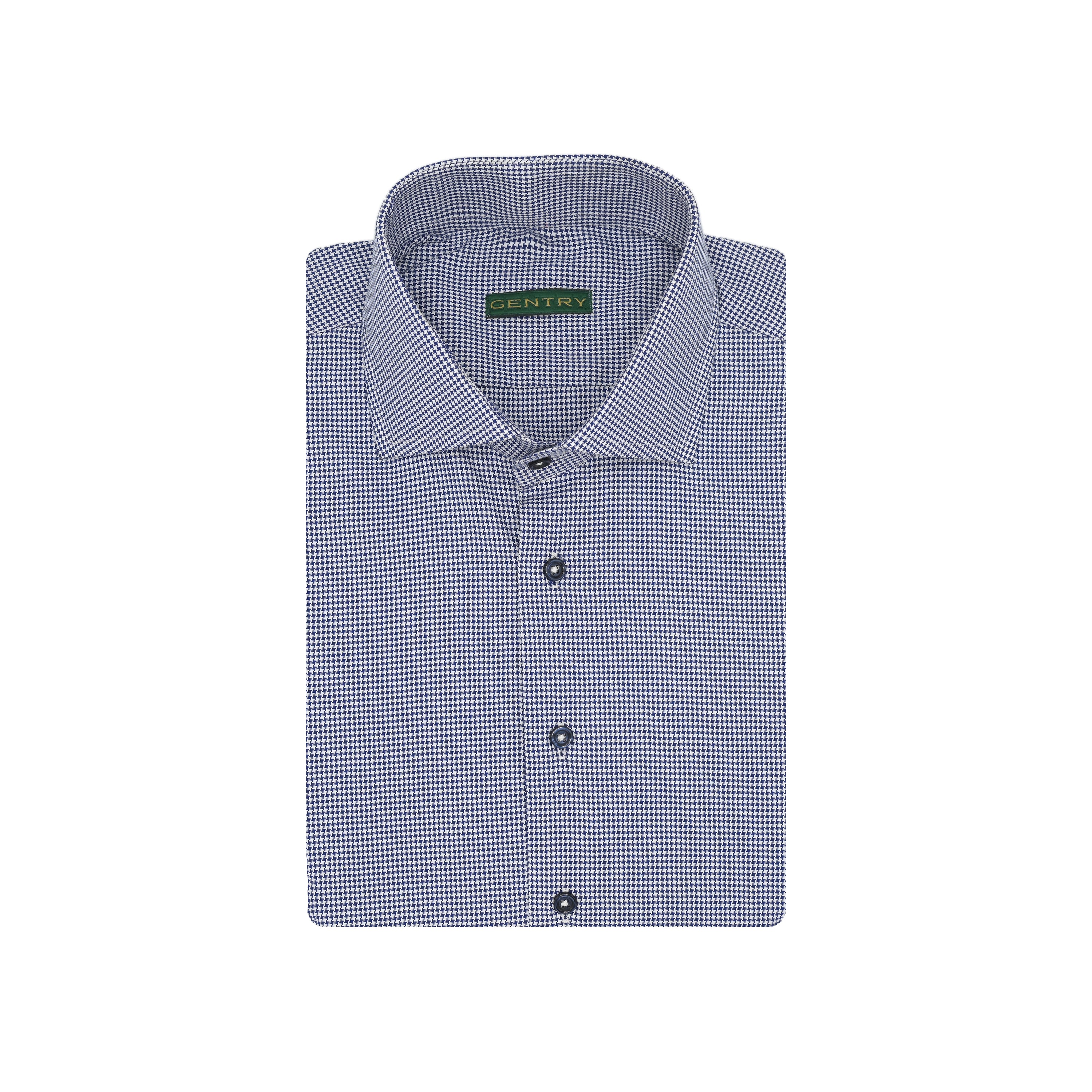 Blue Houndsooth texture