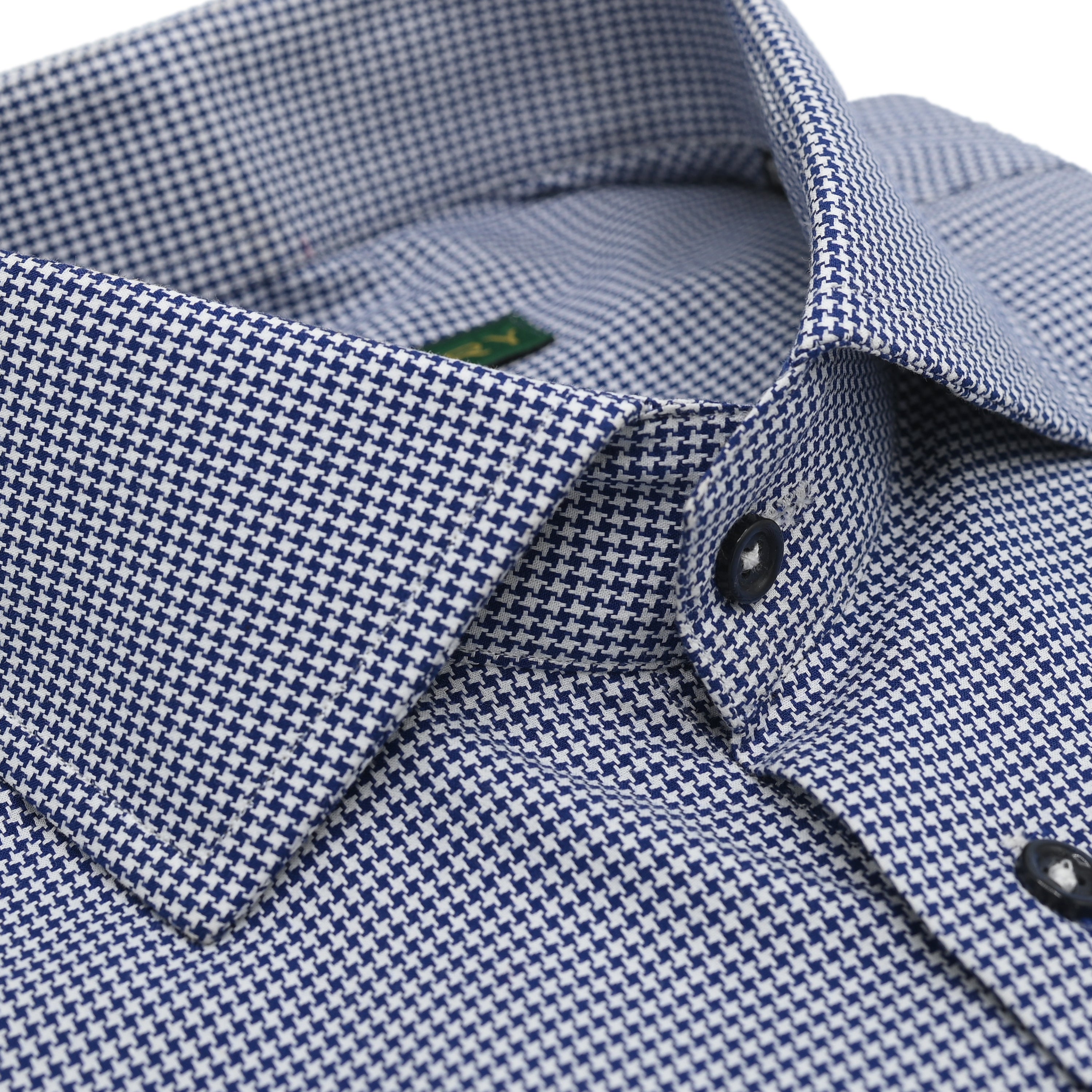 Blue Houndsooth texture