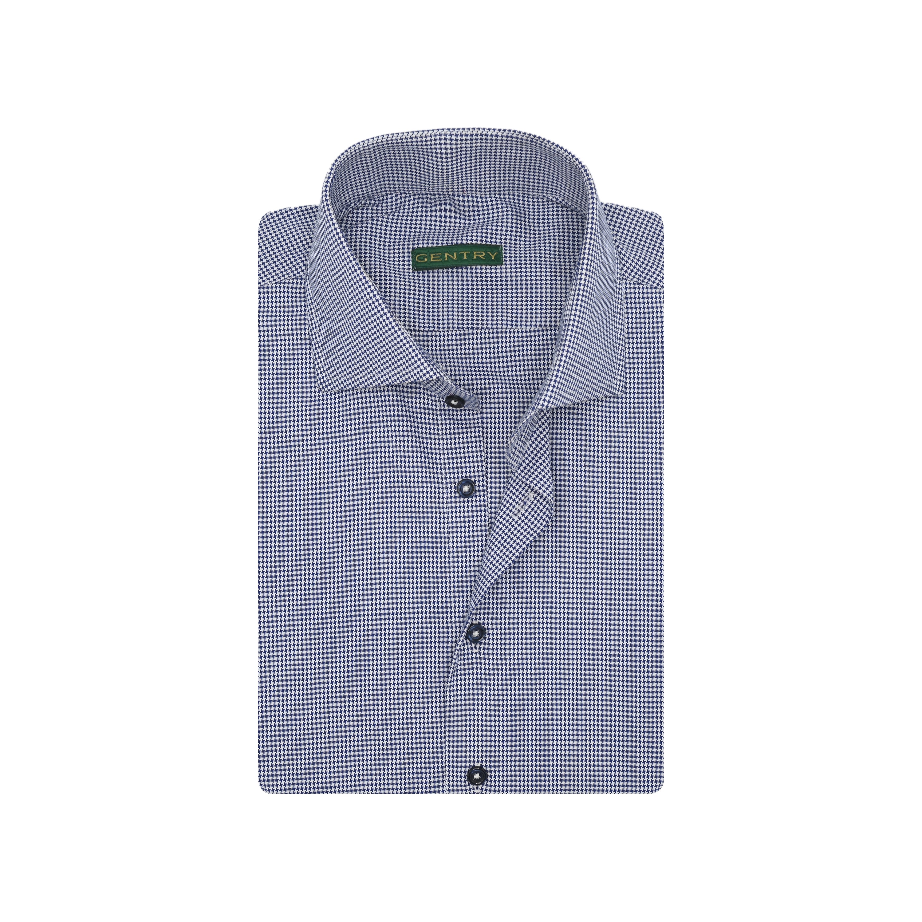 Blue Houndsooth texture