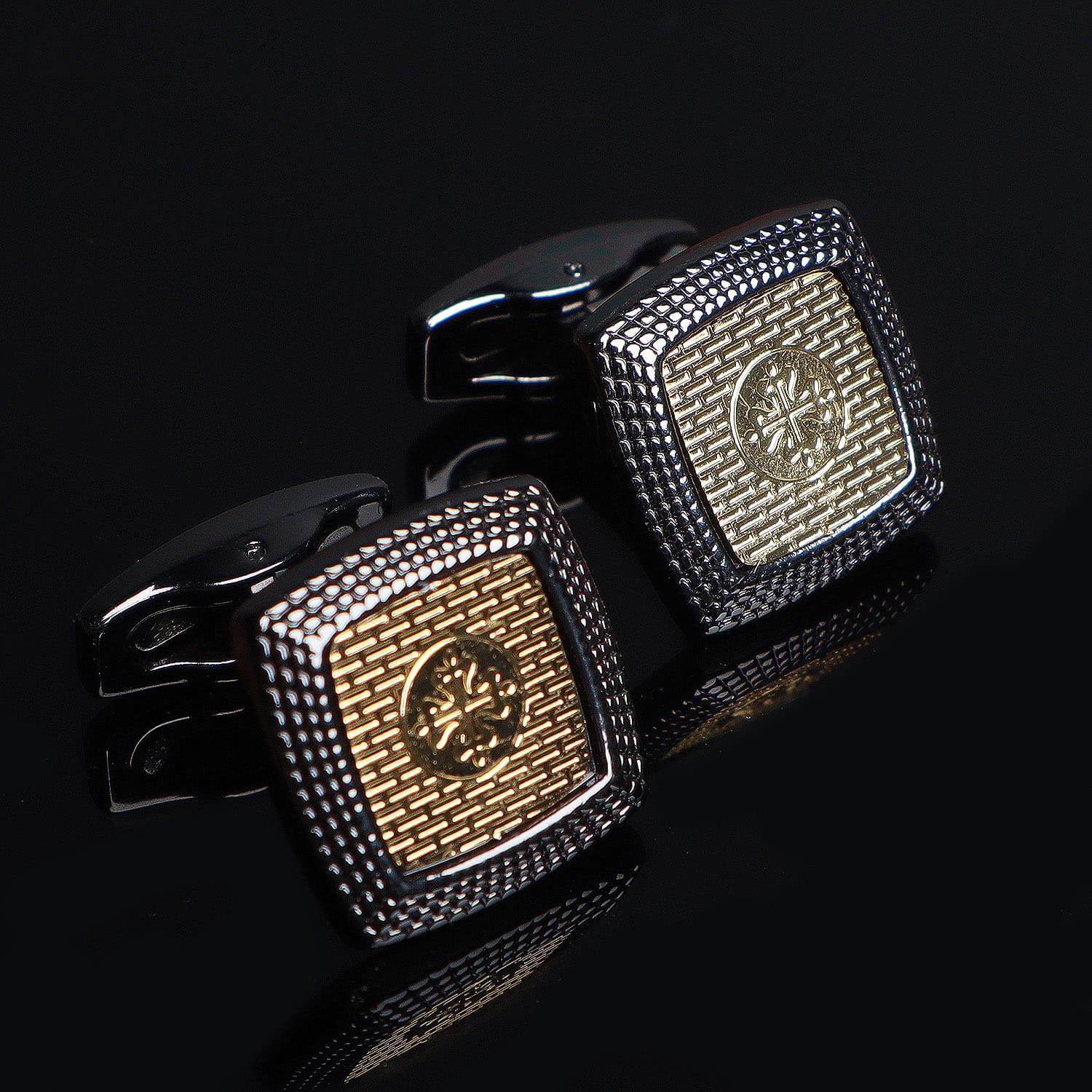 Silver / Gold Cufflinks