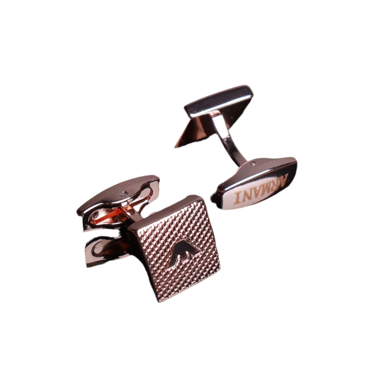 Rose Gold Cufflinks.