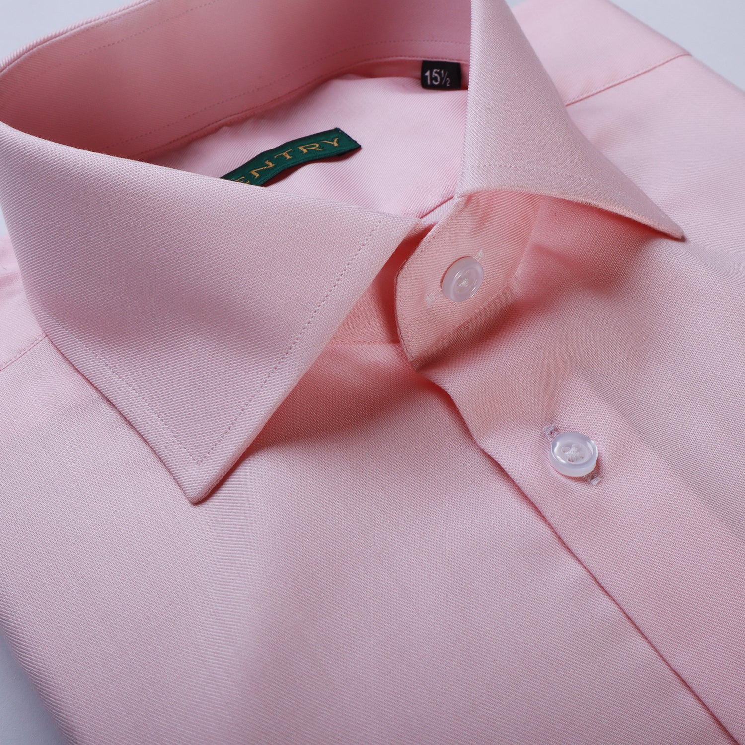 Oxford Pink with Semi French Cut Collar