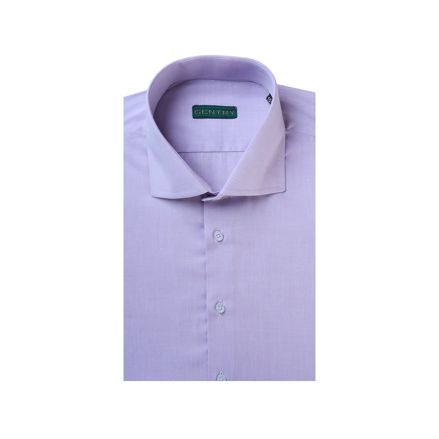 Italia Lilac with Semi French Cut Collar