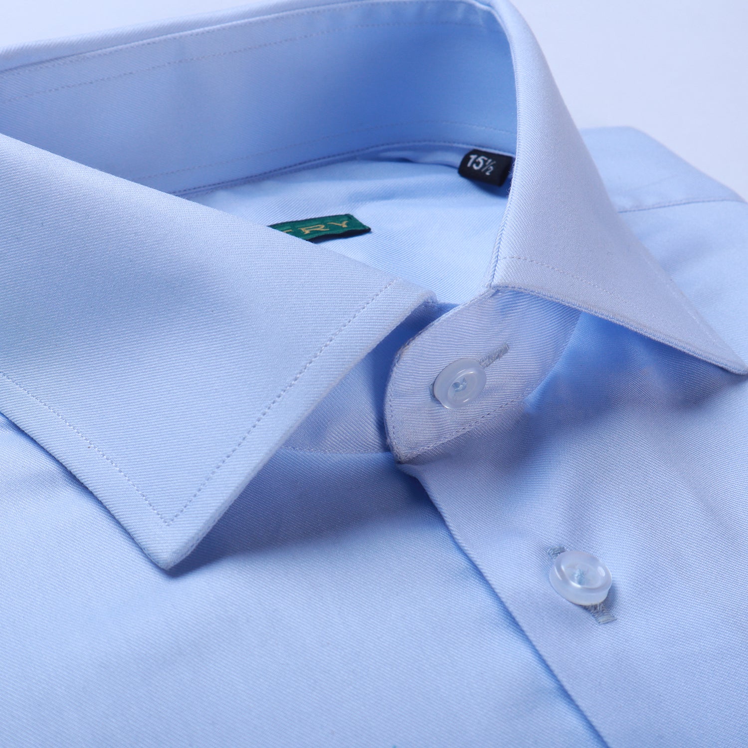 Oxford Skyblue with Classic Pointed Collar
