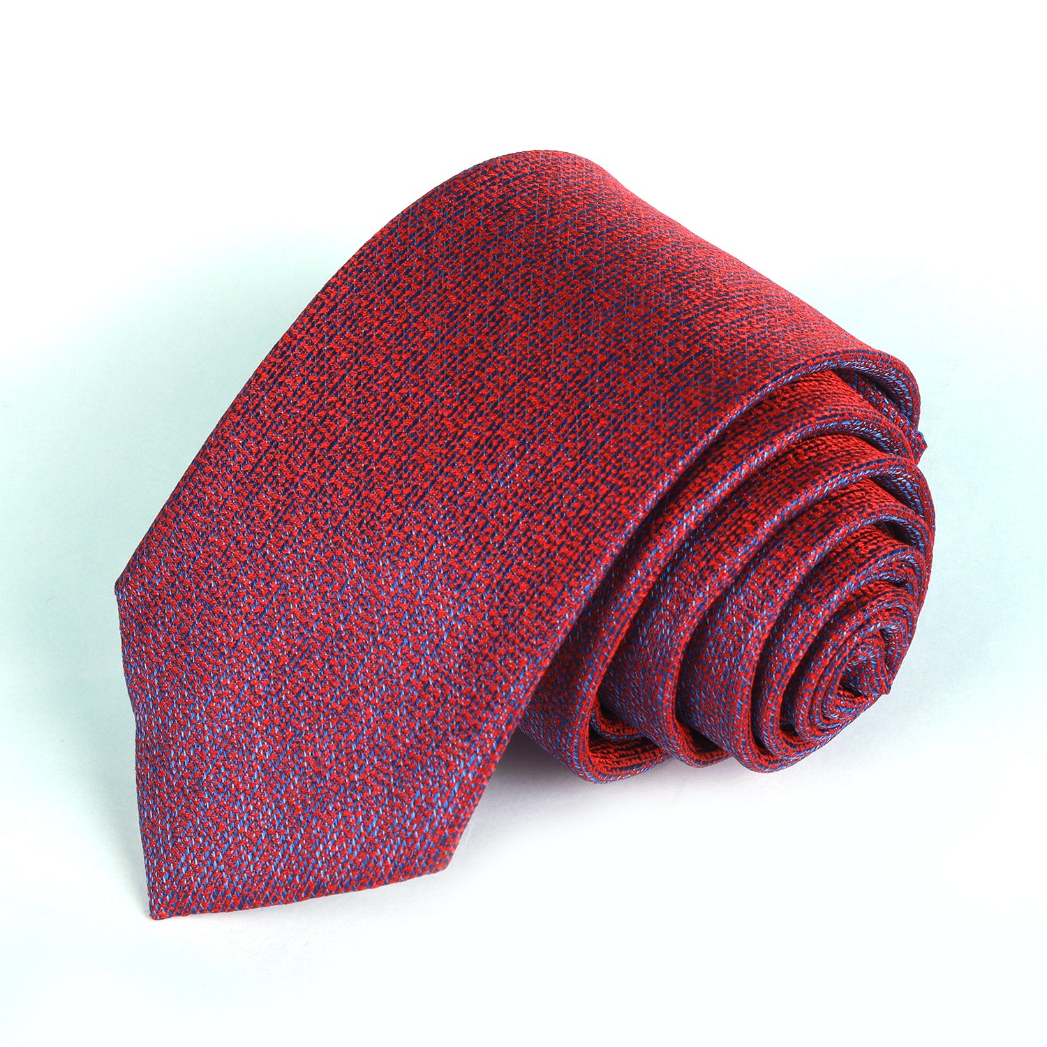 Red Self Print Ties