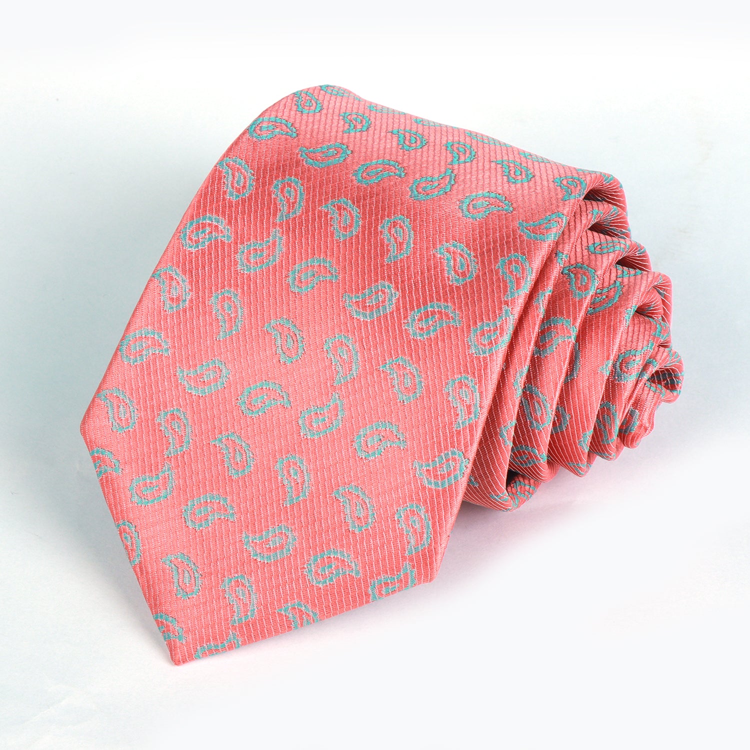 Orange Printed Tie