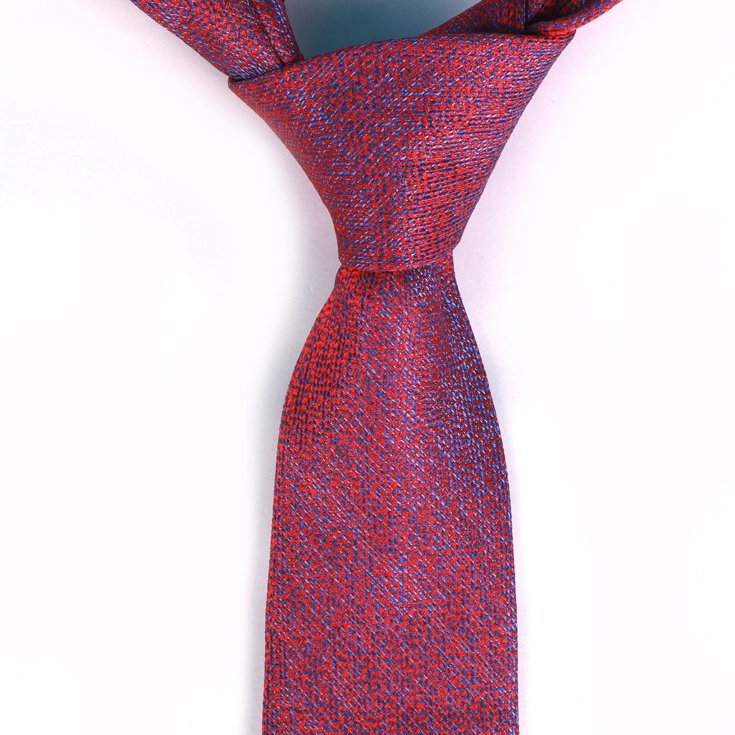 Red Self Print Ties
