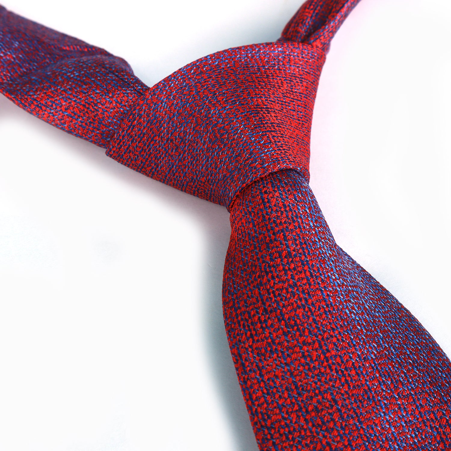 Red Self Print Ties