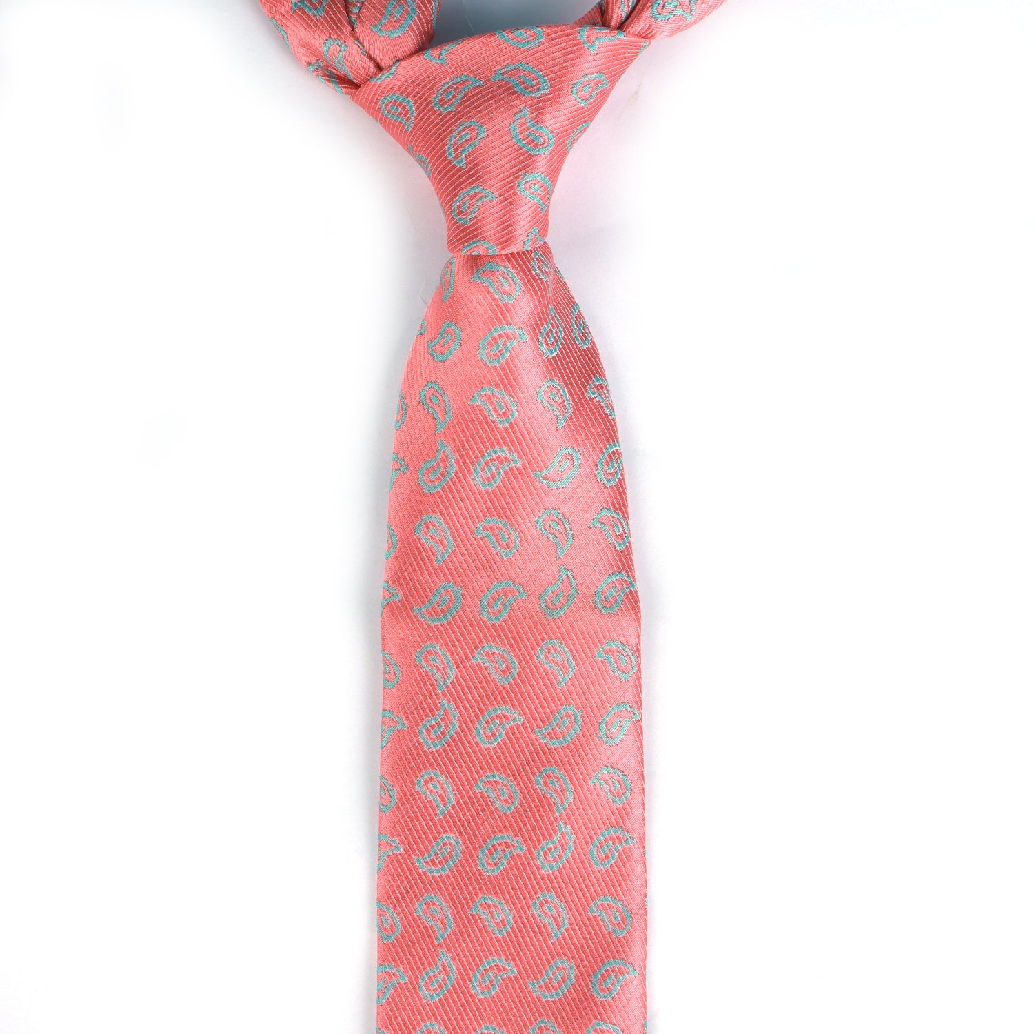 Orange Printed Tie