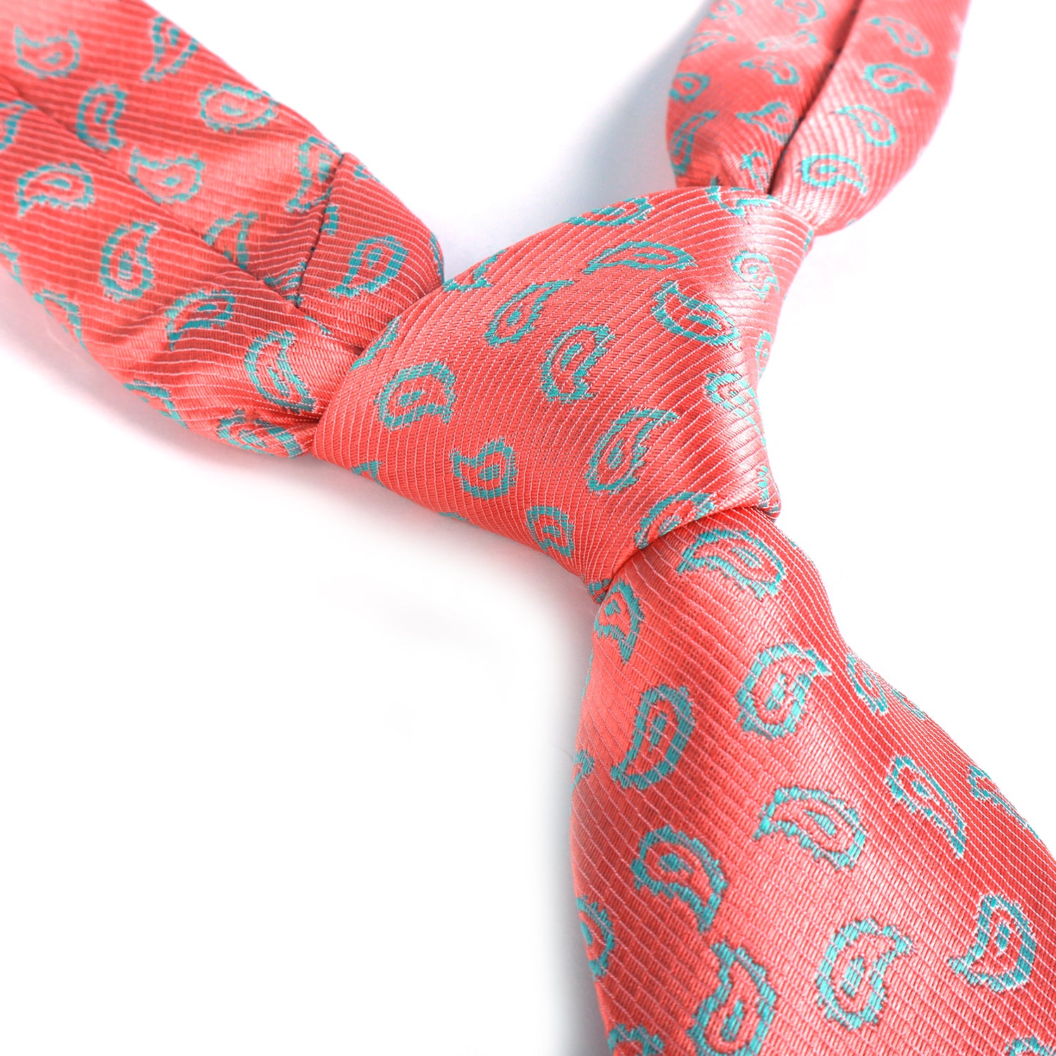 Orange Printed Tie