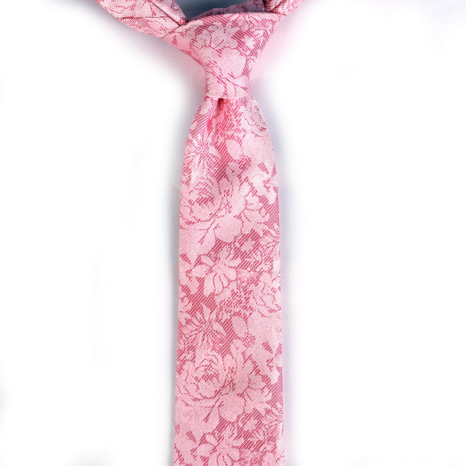 Pink Printed Tie