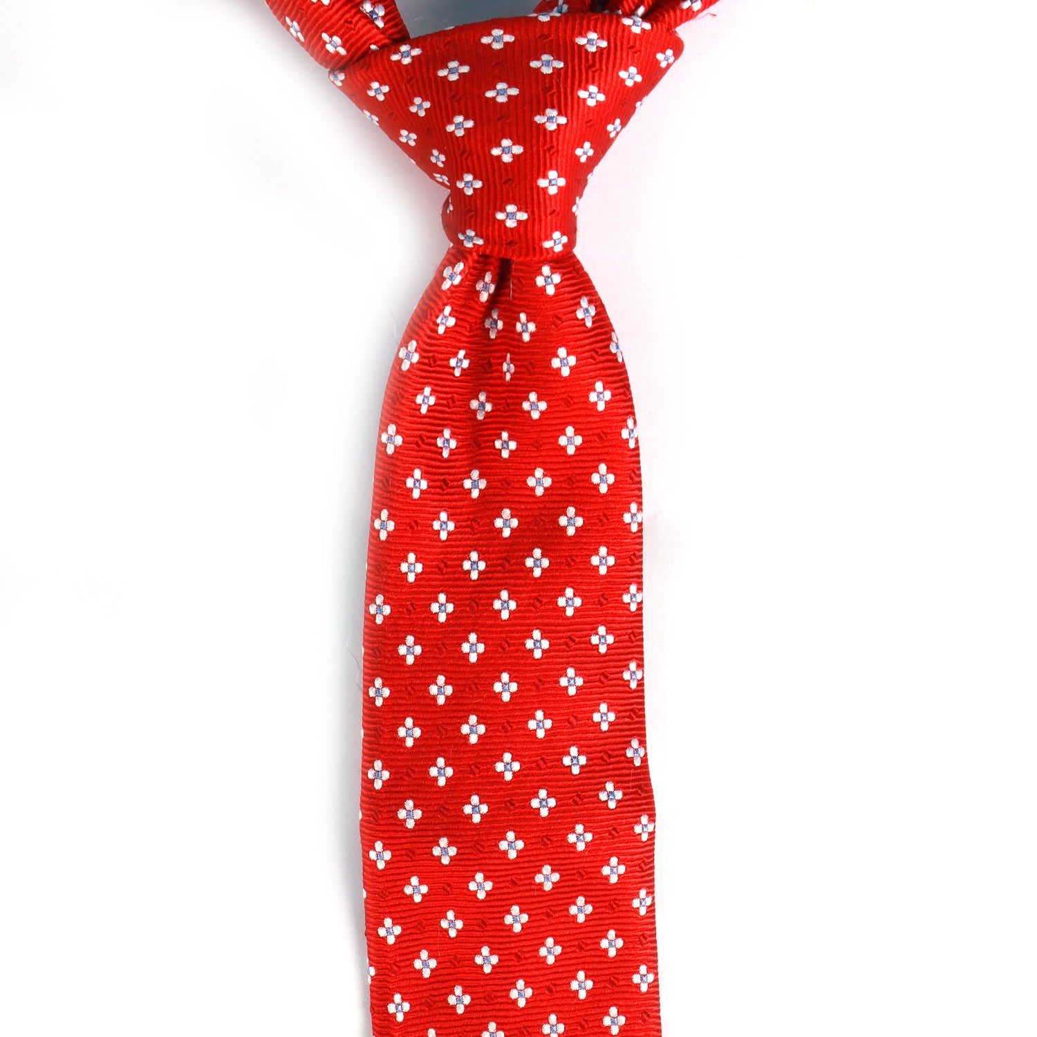 Red Printed Tie