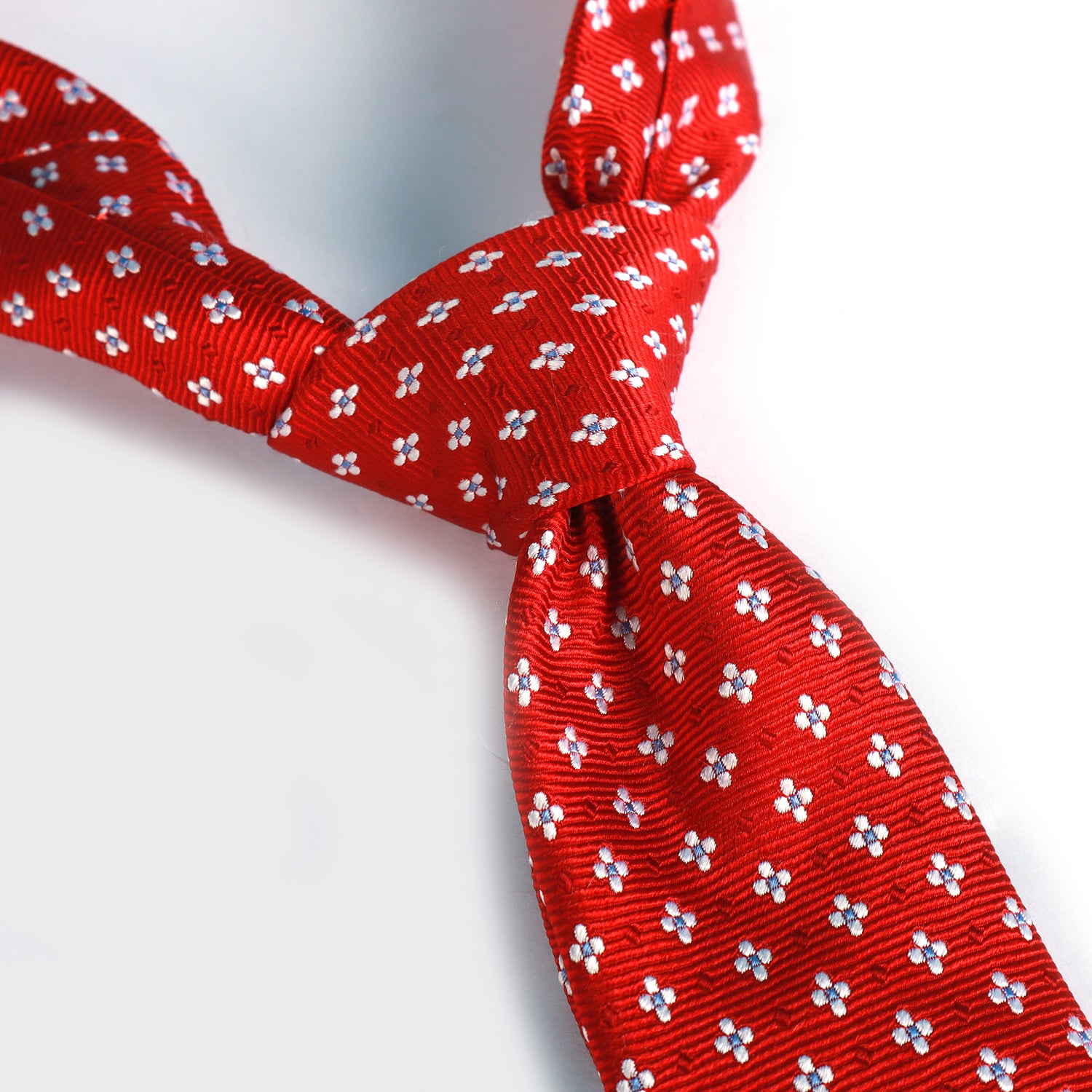 Red Printed Tie