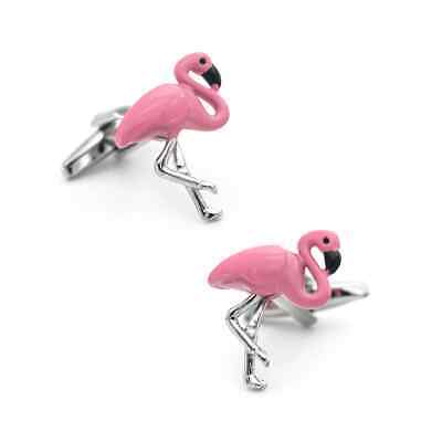 Cufflinks - Pink Flamingo